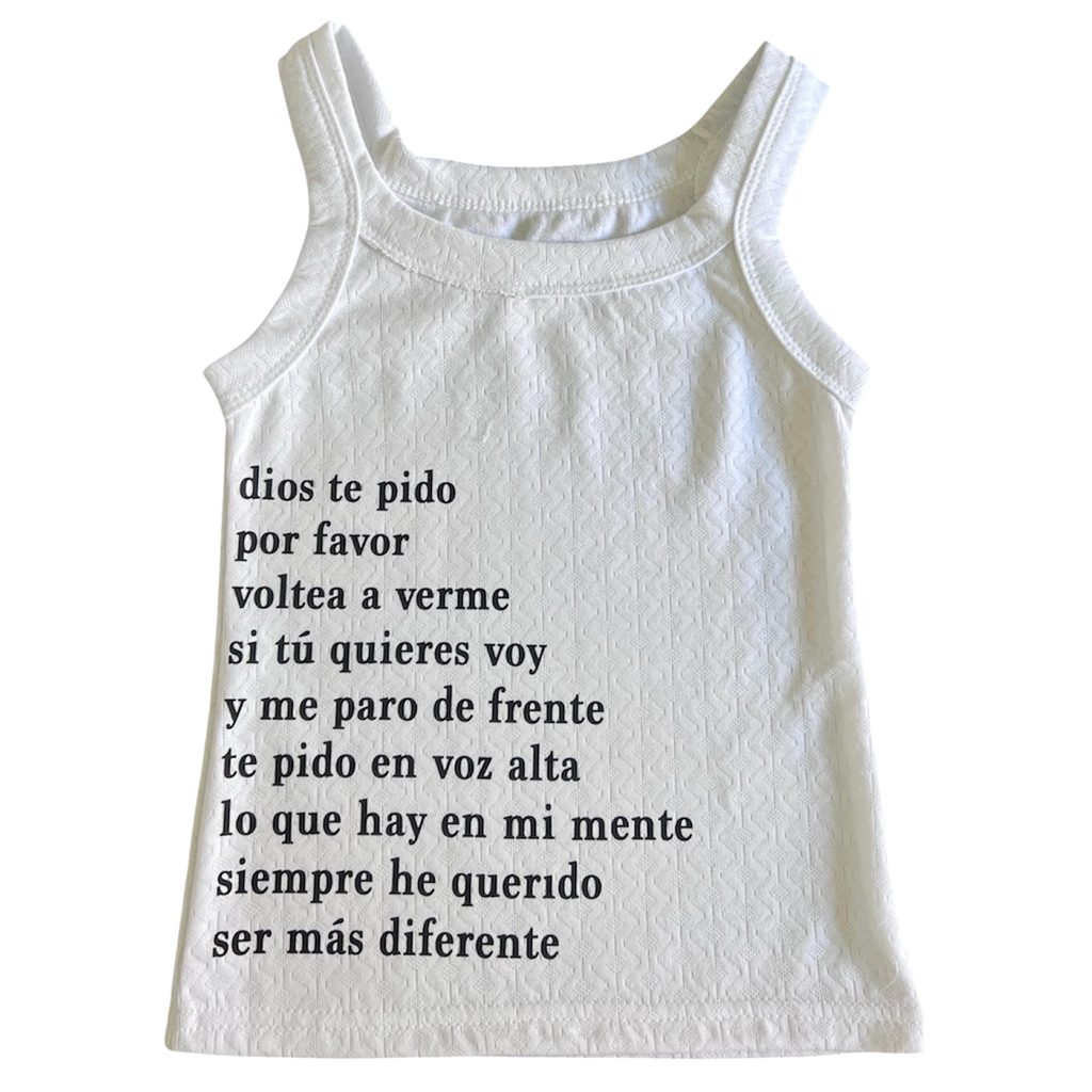 PREVENTA - Tank Top Qué mas puedo creer?